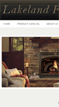 Mobile Screenshot of lakelandfireplaces.net